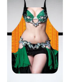 Прикольный фартуки: фартук восточный зеленый